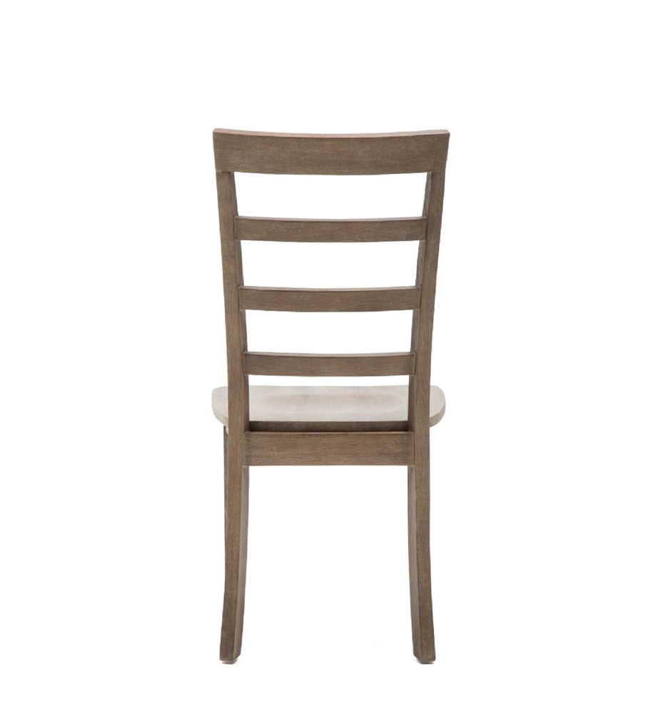 Boraam - Boulder Dining Chairs, Set of 2 - Barnwood Wire-Brush - 71026 veiw 3