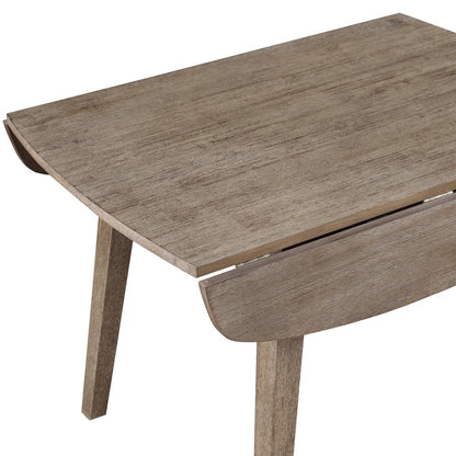 Boraam - Boulder Dining Table - Barnwood Wire-Brush - 71036 veiw 3