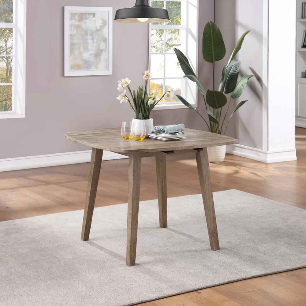 Boraam - Boulder Dining Table - Barnwood Wire-Brush - 71036 veiw 4