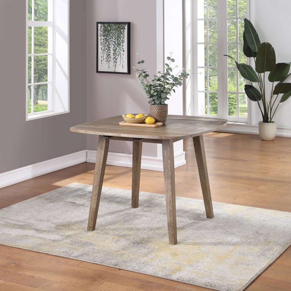 Boraam - Boulder Dining Table - Barnwood Wire-Brush - 71036 veiw 5