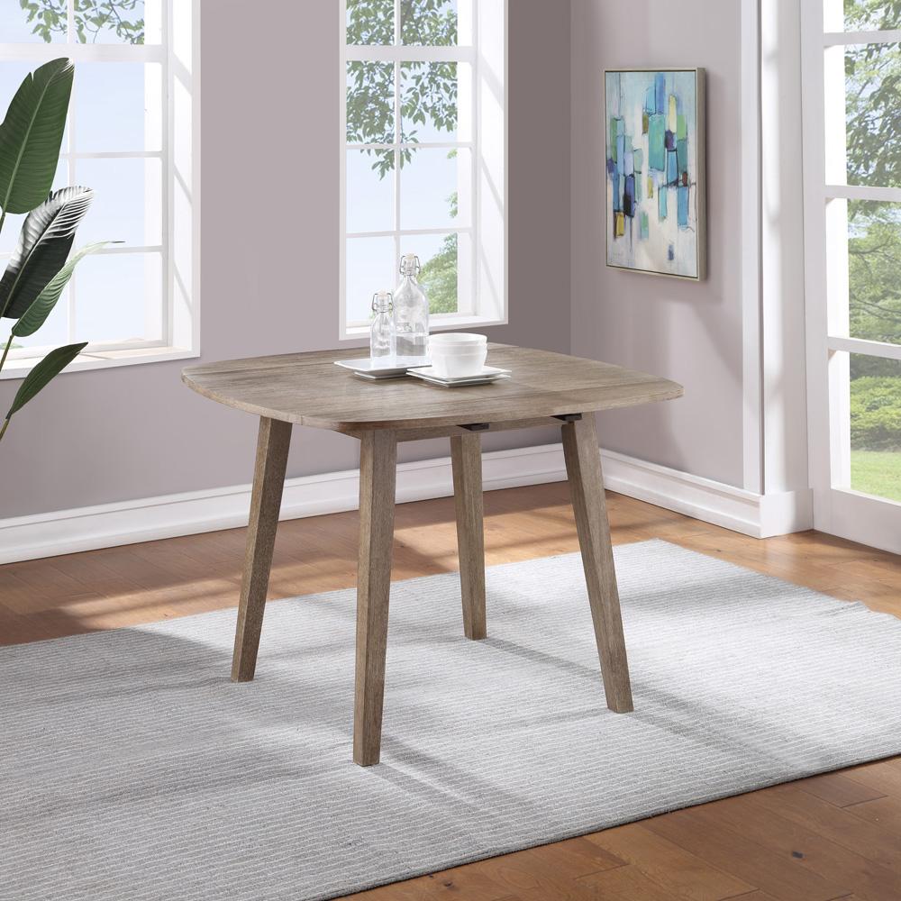 Boraam - Boulder Dining Table - Barnwood Wire-Brush - 71036 veiw 6