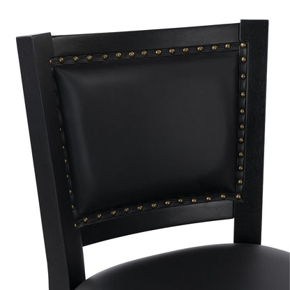 Boraam - Broadmoor Bar Height Swivel Stool - Black - 52929 veiw 5