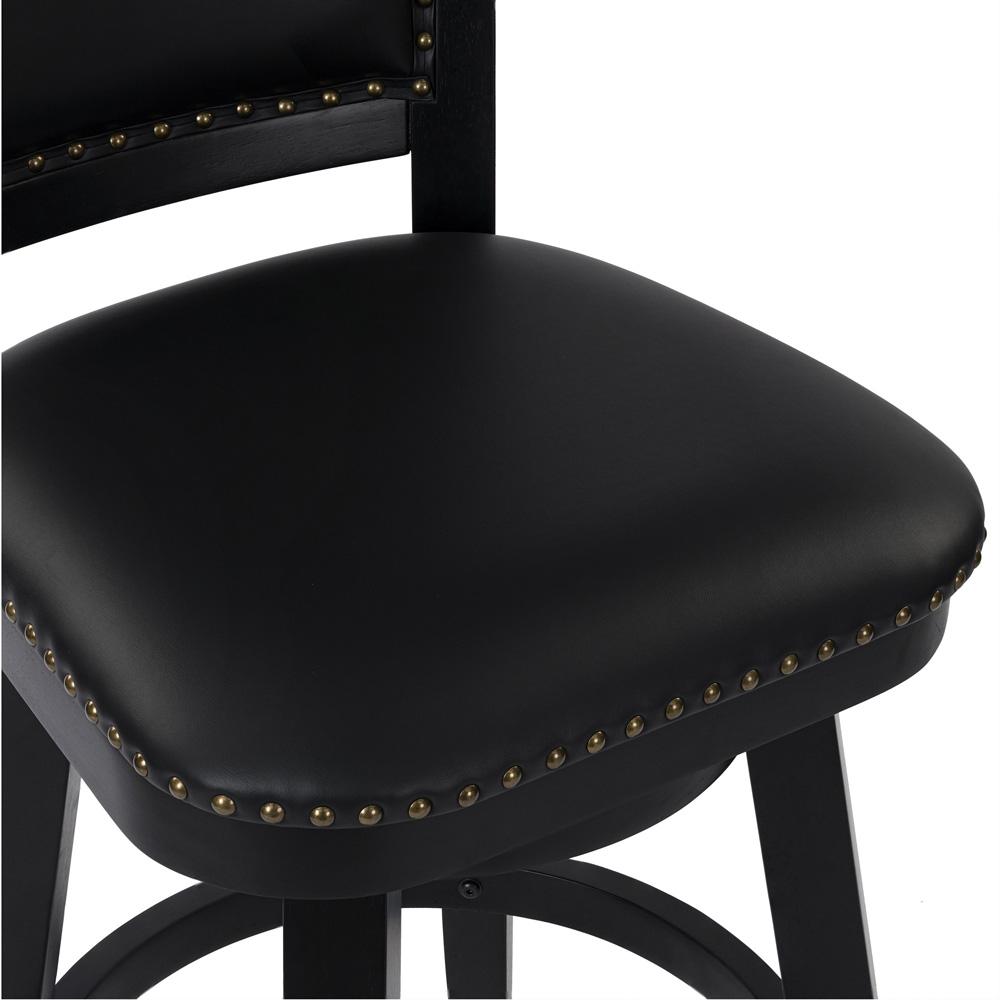 Boraam - Broadmoor Bar Height Swivel Stool - Black - 52929 veiw 6