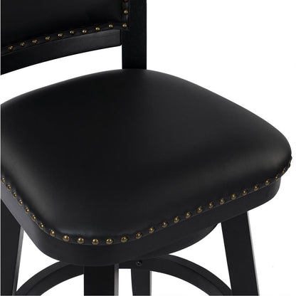 Boraam - Broadmoor Bar Height Swivel Stool - Black - 52929 veiw 6