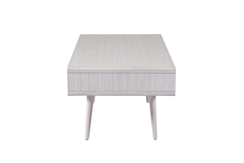 Boraam - Cambria Coffee Table - Zebrano Whitewash/Natural Cane - 33412 veiw 4