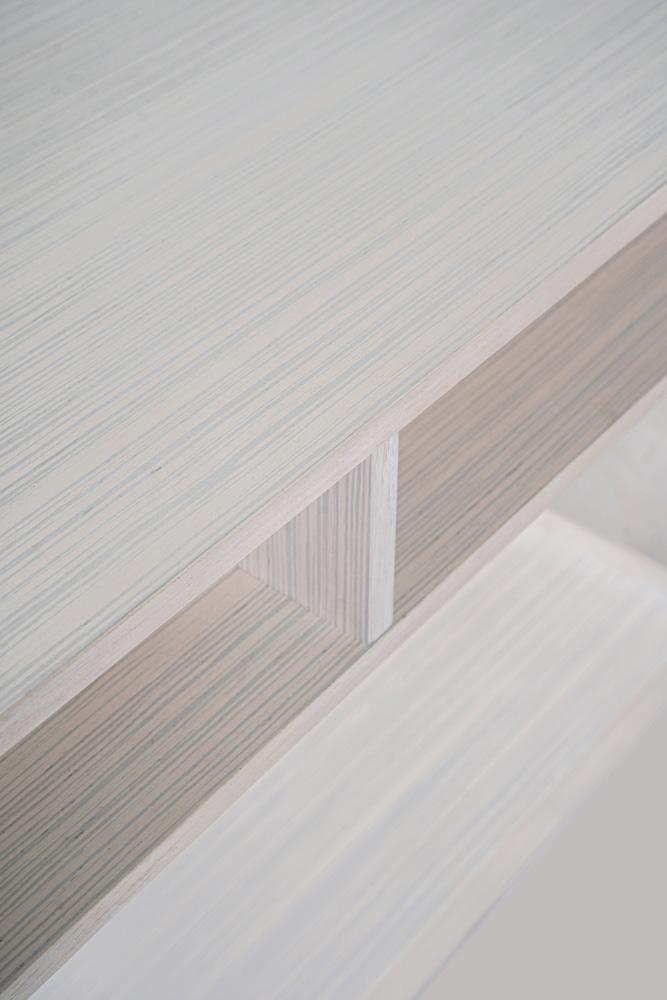 Boraam - Cambria Console Table - Zebrano Whitewash - 34412 veiw 7