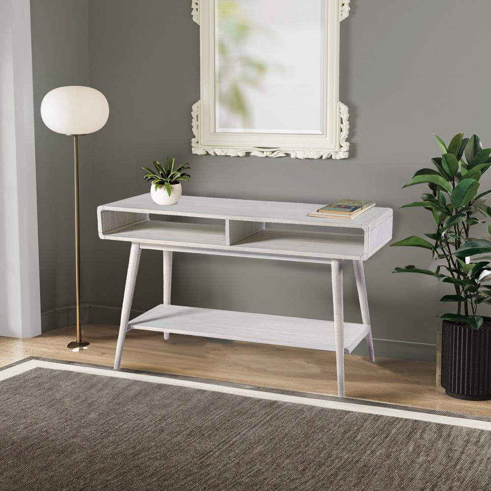 Boraam - Cambria Console Table - Zebrano Whitewash - 34412 veiw 10