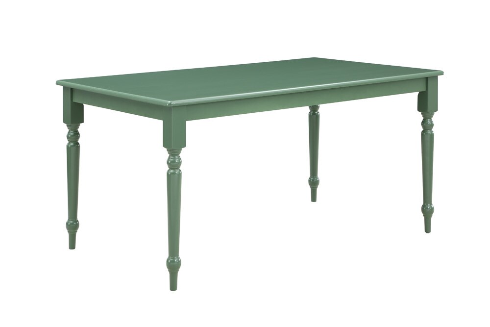 Boraam - Carolina 6-Piece Dining Set - Equestrian Green - 86569 veiw 2