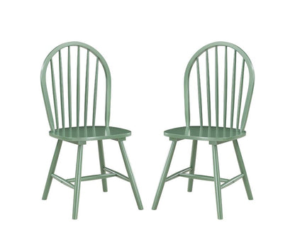 Boraam - Carolina 6-Piece Dining Set - Equestrian Green - 86569 veiw 4