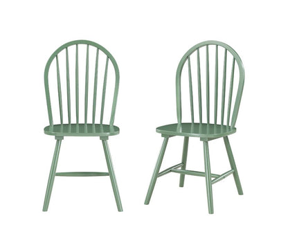 Boraam - Carolina 6-Piece Dining Set - Equestrian Green - 86569 veiw 5