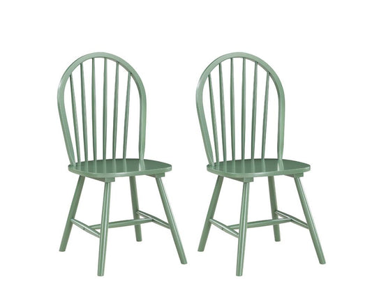 Boraam - Carolina Dining Chairs - Set of 2 - Equestrian Green - 31616 veiw 1