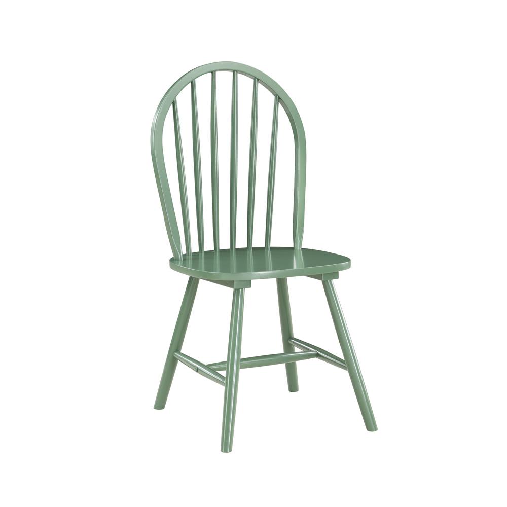 Boraam - Carolina Dining Chairs - Set of 2 - Equestrian Green - 31616 veiw 4