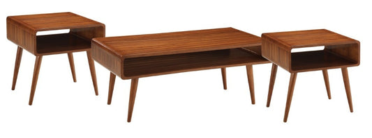 Boraam - Zebra Series Dansk 3Pc Occasional Table Set - 32411 veiw 1