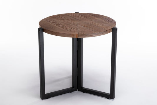 Boraam - Emry Folding Side Table - Natural - 76155 veiw 2