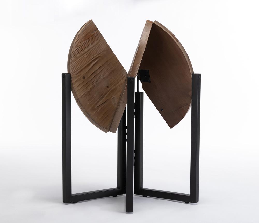 Boraam - Emry Folding Side Table - Natural - 76155 veiw 7