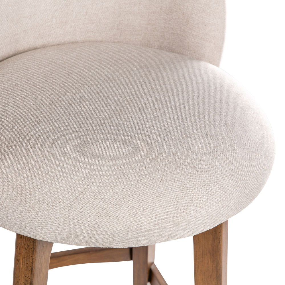 Boraam - Garet Swivel Counter Stool - Rustic Natural Finish - 91424 view 6
