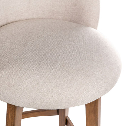 Boraam - Garet Swivel Counter Stool - Rustic Natural Finish - 91424 view 6