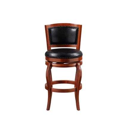 Boraam - Harris Swivel Bar Stool - Cherry - 51129 veiw 3