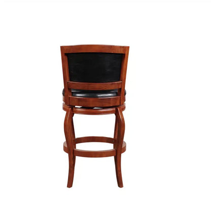 Boraam - Harris Swivel Bar Stool - Cherry - 51129 veiw 4