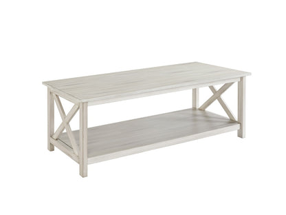 Boraam - Jamestown Coffee Table - Antique White - 77409 veiw 1