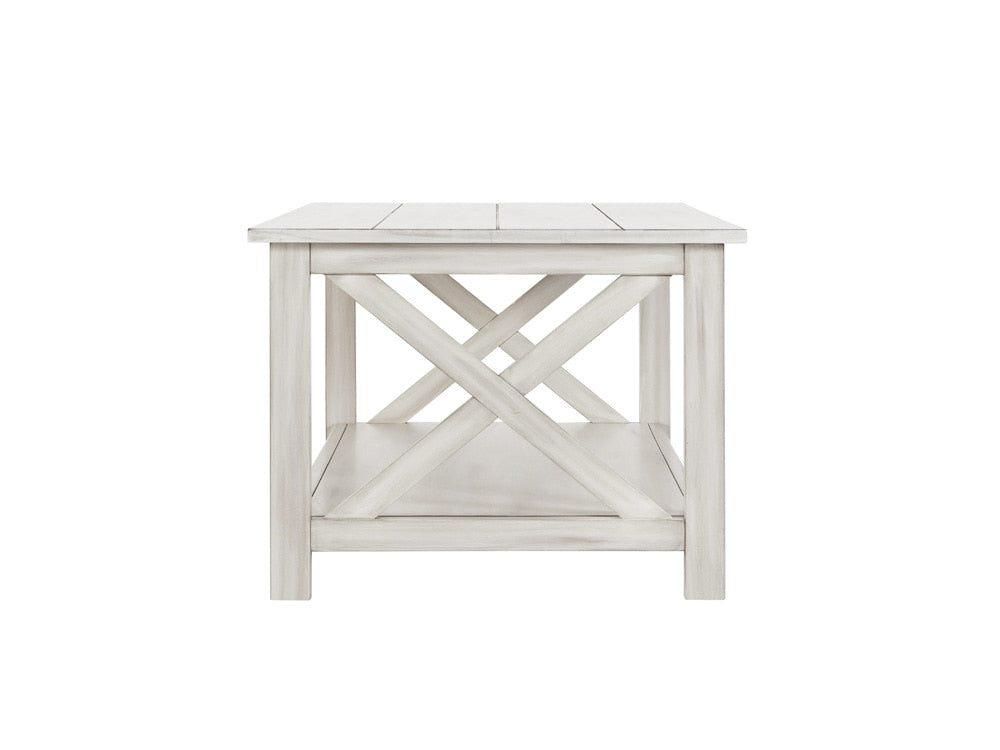 Boraam - Jamestown Coffee Table - Antique White - 77409 veiw 4