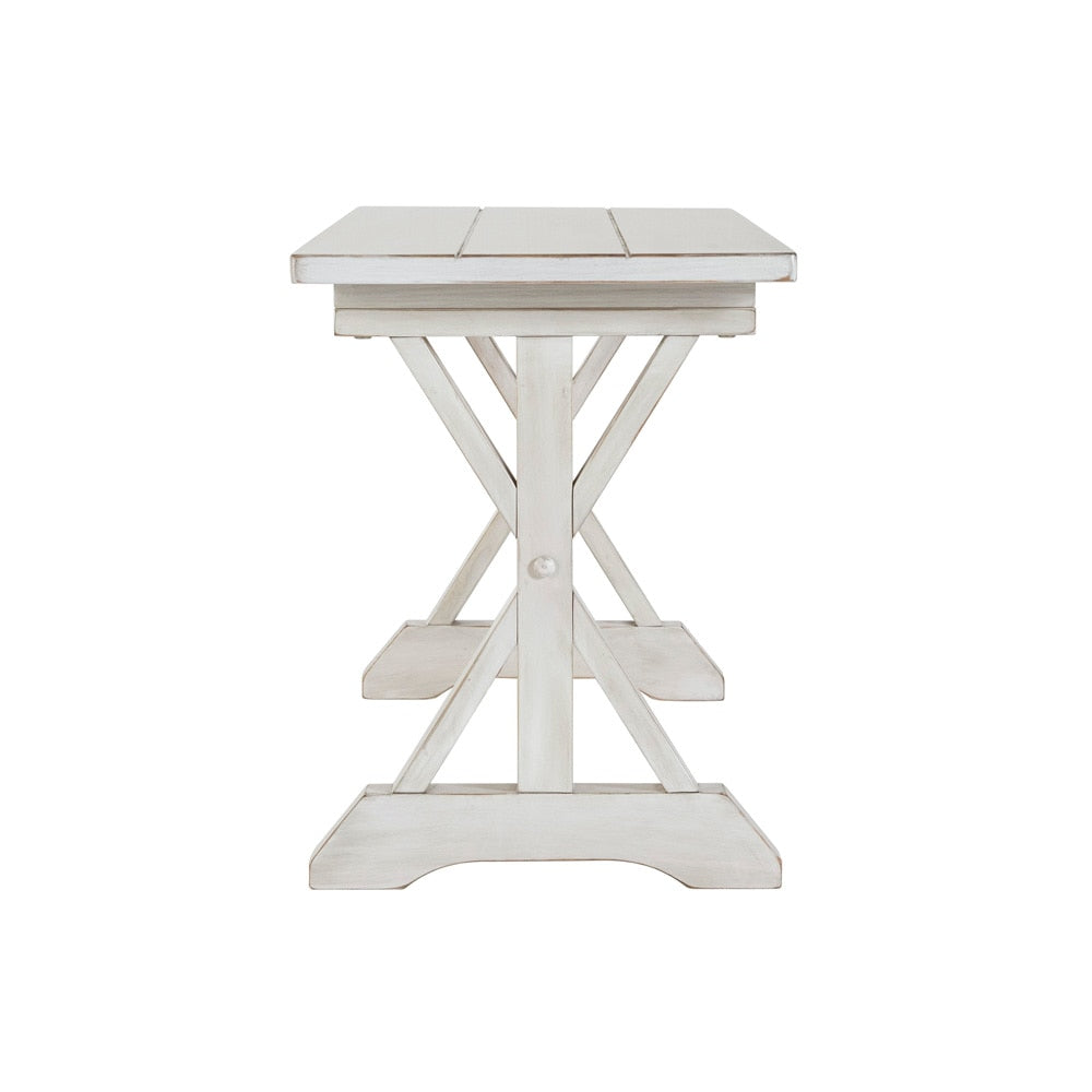 Boraam - Jamestown Dining Bench - Antique White  - 77404 veiw 5