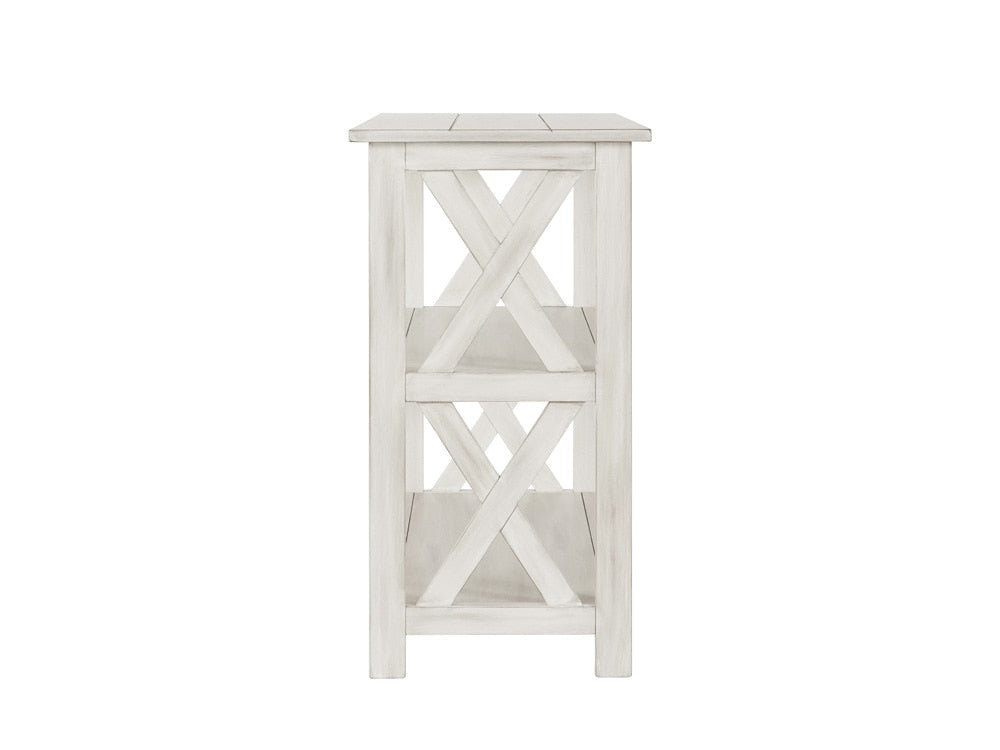Boraam - Jamestown Entryway Table - Antique White - 77411 veiw 4