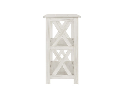 Boraam - Jamestown Entryway Table - Antique White - 77411 veiw 4