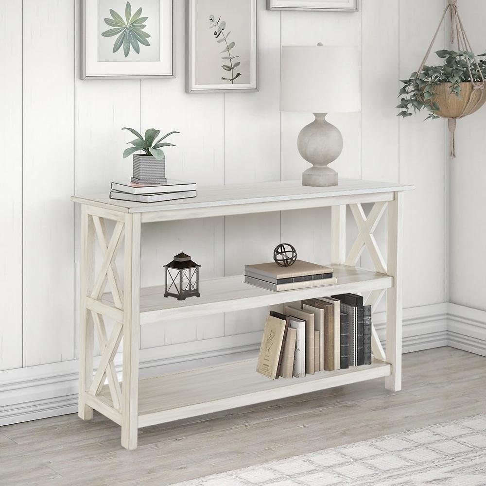 Boraam - Jamestown Entryway Table - Antique White - 77411 veiw 6