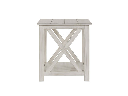 Boraam - Jamestown Side Table - Antique White - 77408 veiw 5