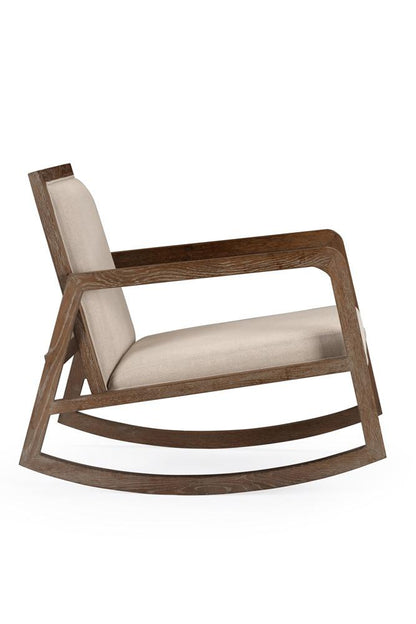 Boraam - Luna Accent Rocking Chair - Coffee Brushed - 18117 veiw 3