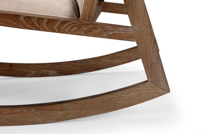 Boraam - Luna Accent Rocking Chair - Coffee Brushed - 18117 veiw 7