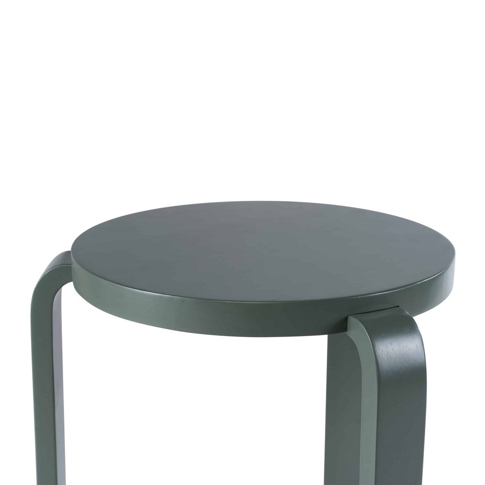 Boraam - Mateo Round Backless Stacking Stools - Spanish Moss (Set of 2) - 40118 view 4