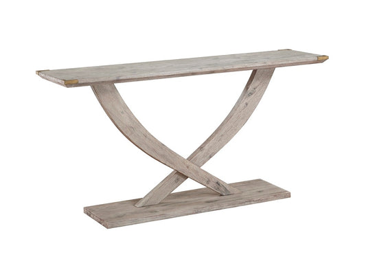 Boraam - Montana Console Table - Light Barnwood Finish - 77518 veiw 1