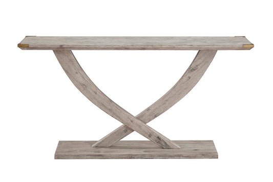 Boraam - Montana Console Table - Light Barnwood Finish - 77518 veiw 2