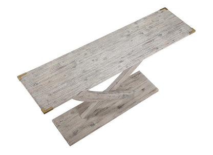 Boraam - Montana Console Table - Light Barnwood Finish - 77518 veiw 3