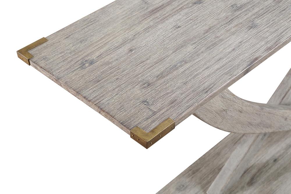 Boraam - Montana Console Table - Light Barnwood Finish - 77518 veiw 4