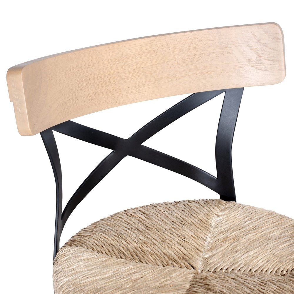 Boraam - Myrtle Swivel Counter Stool - Blonde Oak - 87724 view 5