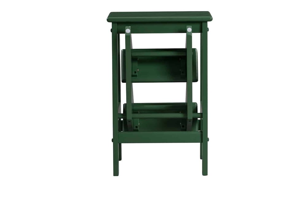 Boraam - Niko Folding 24" Step Stool - Equestrian Green - 36624 view 8
