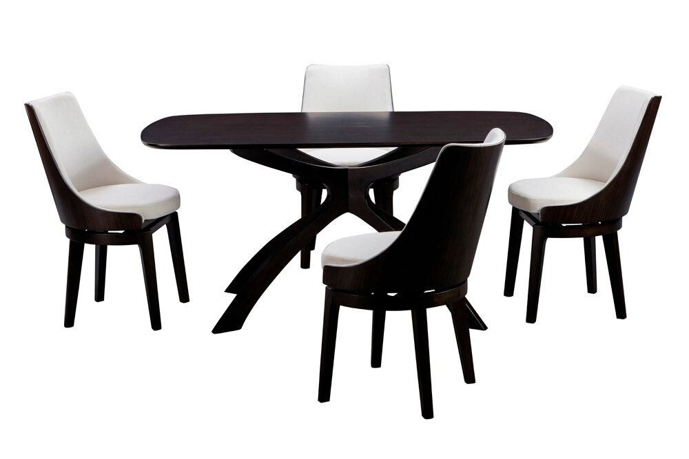 Boraam - Orleans 5pc High Back Chair Dining Set - 84075 veiw 1
