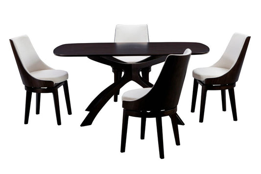 Boraam - Orleans 5pc High Back Chair Dining Set - 84075 veiw 1