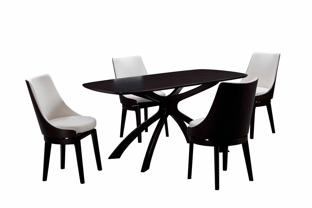 Boraam - Orleans 5pc High Back Chair Dining Set - 84075 veiw 2
