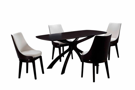 Boraam - Orleans 5pc High Back Chair Dining Set - 84075 veiw 2