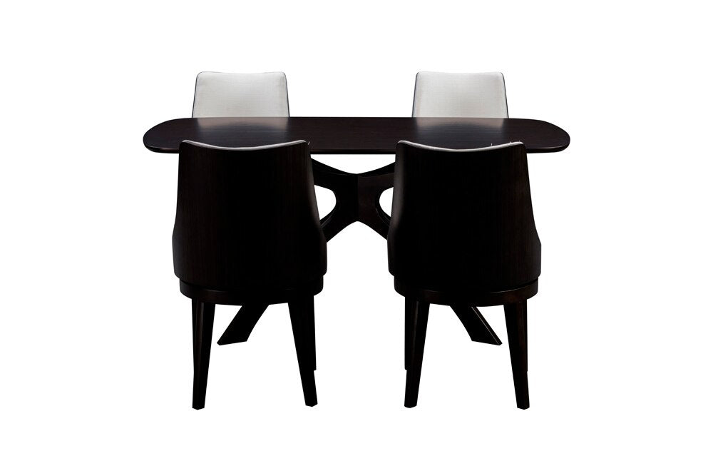 Boraam - Orleans 5pc High Back Chair Dining Set - 84075 veiw 3