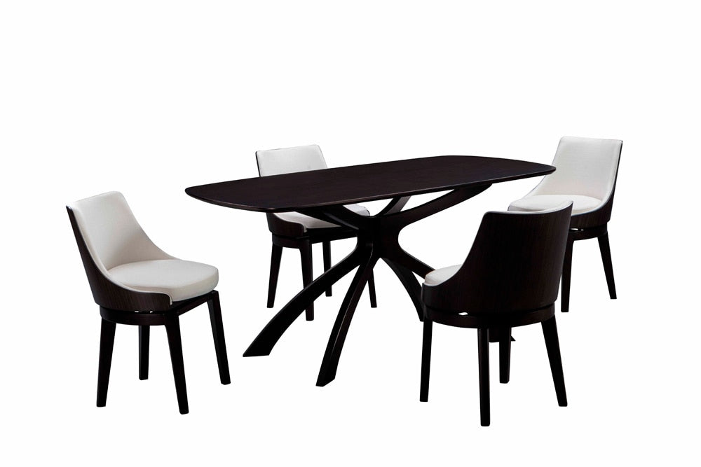 Boraam - Orleans 5pc Low Back Chair Dining Set - 84076 veiw 1