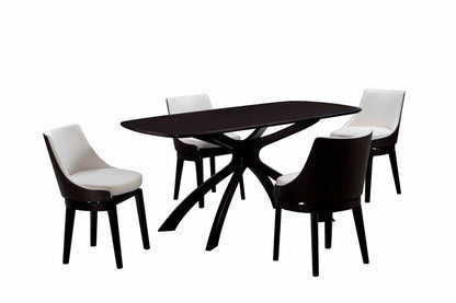Boraam - Orleans 5pc Low Back Chair Dining Set - 84076 veiw 1