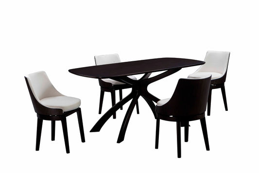 Boraam - Orleans 5pc Low Back Chair Dining Set - 84076 veiw 1