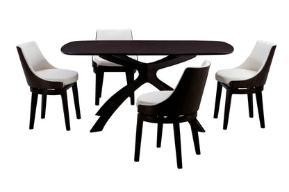 Boraam - Orleans 5pc Low Back Chair Dining Set - 84076 veiw 2