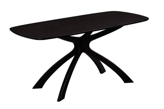Boraam - Orleans 63in Cozy Corner Dining Table - Black - 84074 veiw 1