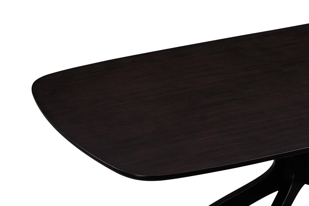 Boraam - Orleans 63in Cozy Corner Dining Table - Black - 84074 veiw 4